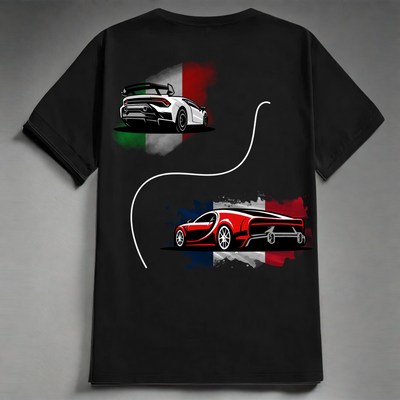 Tricou Italy&France